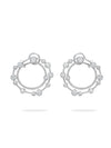 Waterfall Large Diamond Hoop Earrings