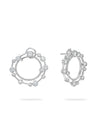 Waterfall Large Diamond Hoop Earrings