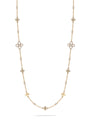 Be Boodles Medium Long Rose Gold Diamond Necklace | Boodles
