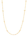 Secret Garden Laburnum Long Yellow Gold Necklace
