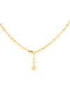 Secret Garden Laburnum Long Yellow Gold Necklace
