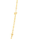 Secret Garden Laburnum Long Yellow Gold Necklace