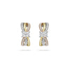 Ribbons Ashoka Diamond Hoop Earrings