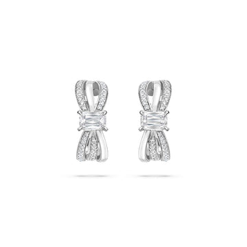 Ribbons Ashoka Platinum Diamond Earrings