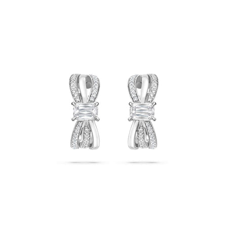 Ribbons Platinum Ashoka Diamond Earrings