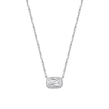 New Vintage Ashoka Platinum Diamond Pendant