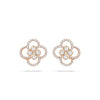 Be Boodles Rose Gold Diamond Earrings
