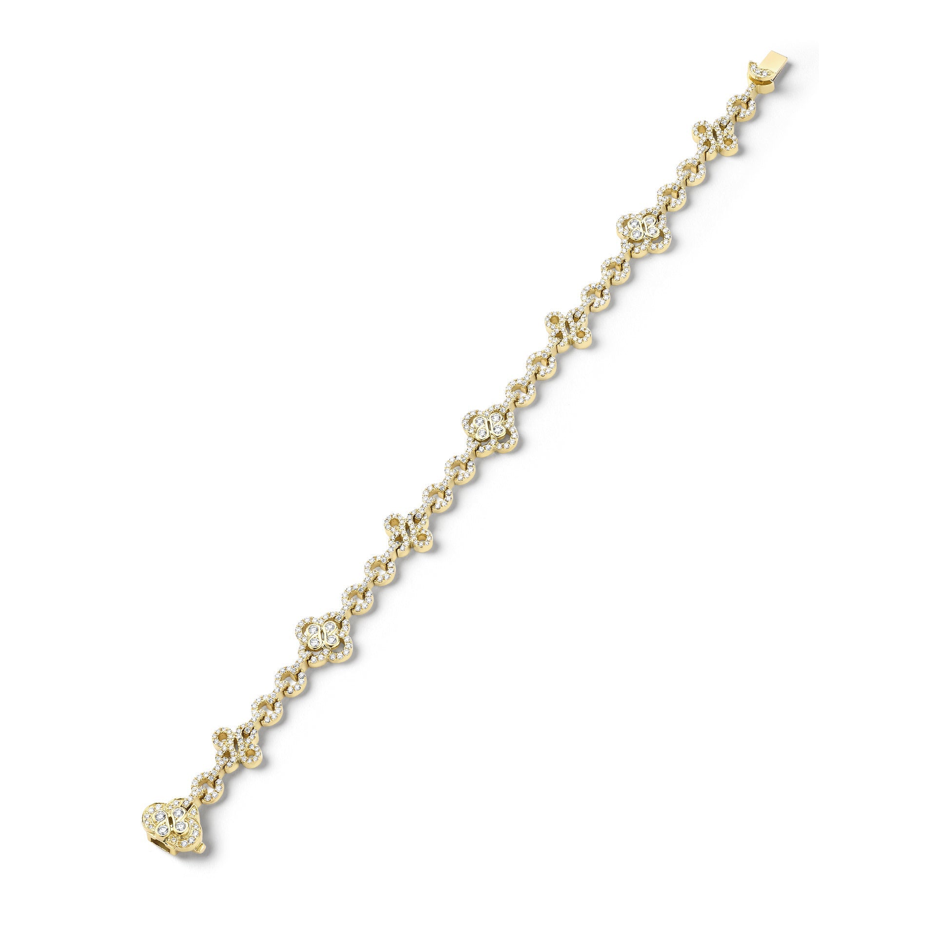 Be Boodles Yellow Gold Diamond Bracelet