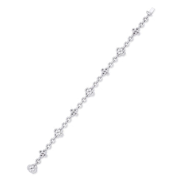 Be Boodles Platinum Diamond Bracelet