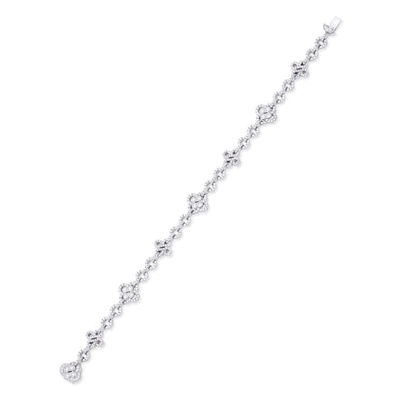 Be Boodles Platinum Diamond Bracelet