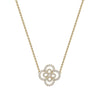 Be Boodles Double Motif Yellow Gold Pendant