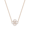 Be Boodles Double Motif Rose Gold Pendant