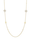 Be Boodles Long Yellow Gold Diamond Necklace | Boodles