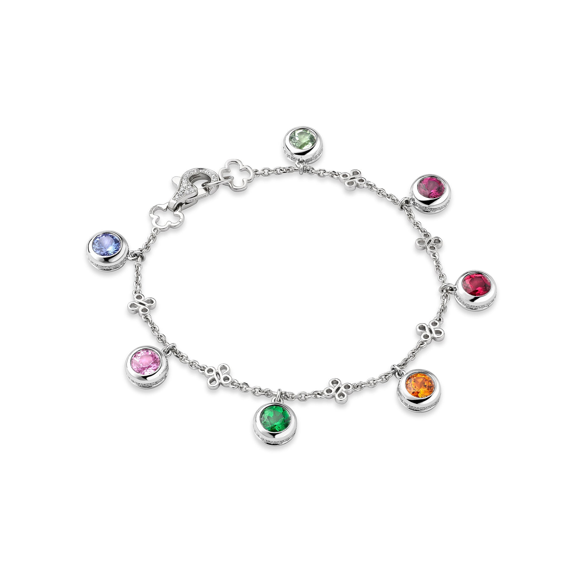 Beach Rainbow Platinum Bracelet