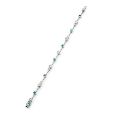 Raindance Paraiba Tourmaline Platinum Bracelet