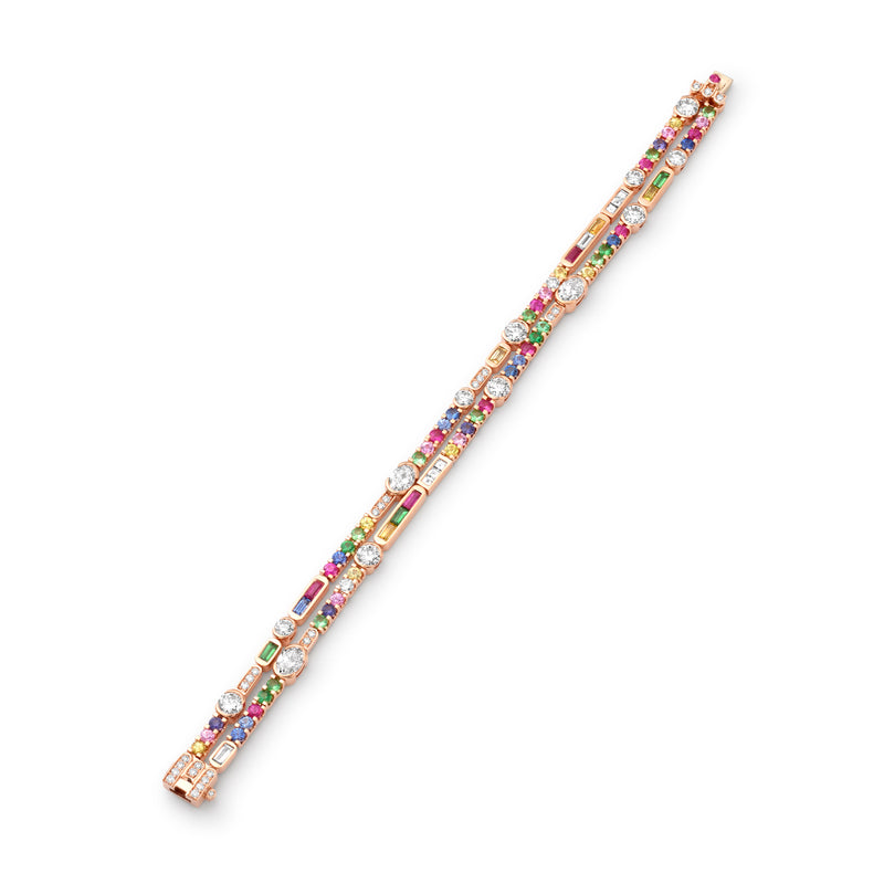Play of Light Chelsea Flower Show Double Row Bracelet