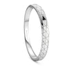 Velocity Black Onyx and Platinum Bangle