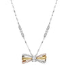Ribbons Ashoka Diamond Pendant