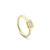 Florentine Ashoka Yellow Gold Ring