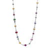 Raindance Rainbow White Gold Necklace