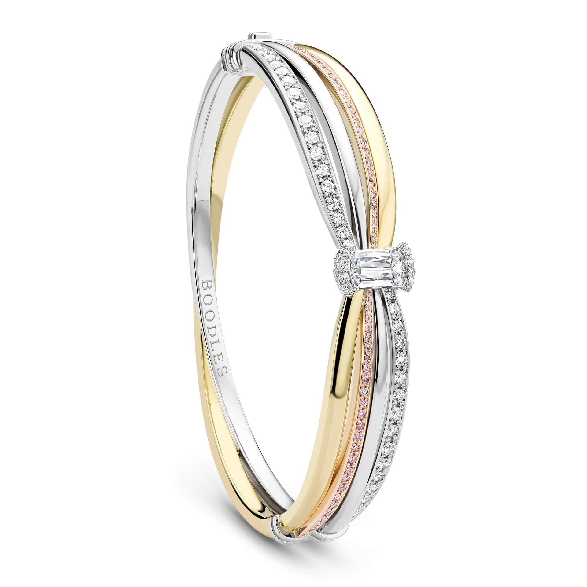 Ribbons Ashoka Diamond Bangle