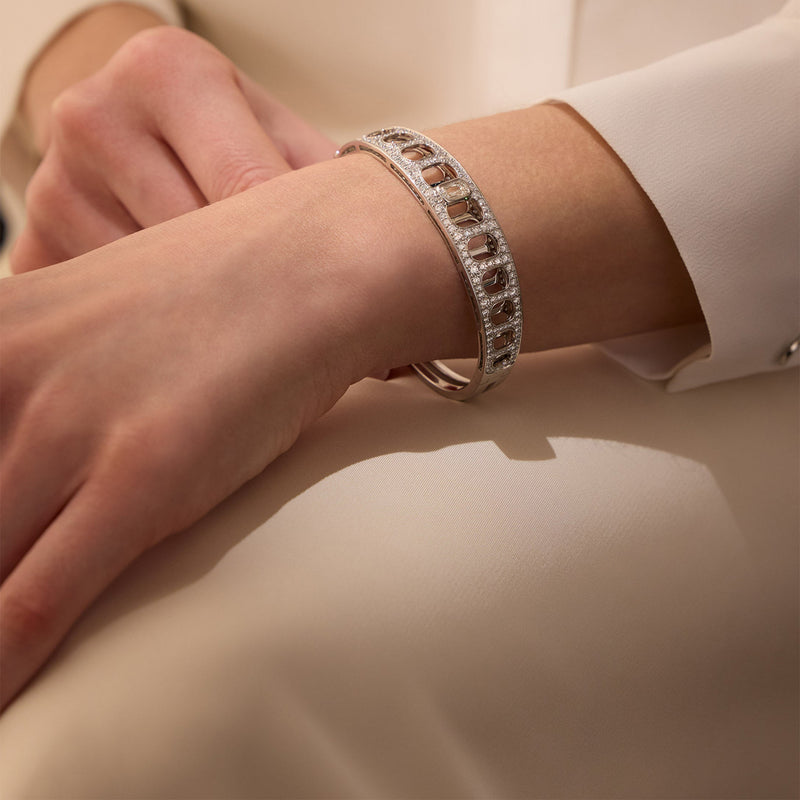 The National Gallery Perspective Platinum Bangle