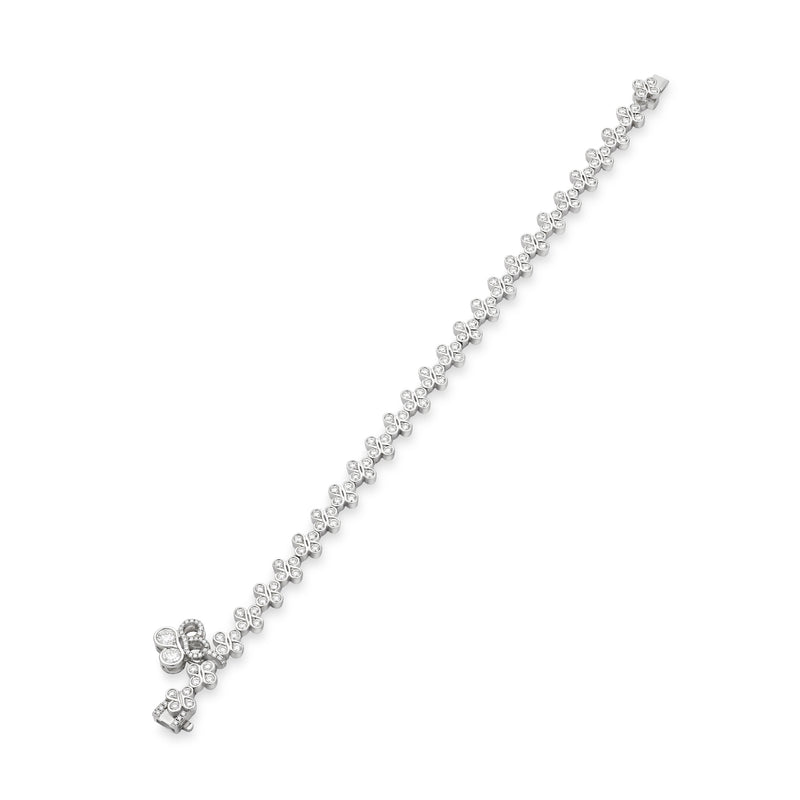 Be Boodles White Gold Diamond Bracelet