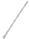 The National Gallery Play of Light Pink Diamond Platinum Bracelet