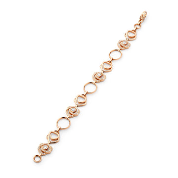 Maymay Rose Classic Rose Gold Diamond Bracelet