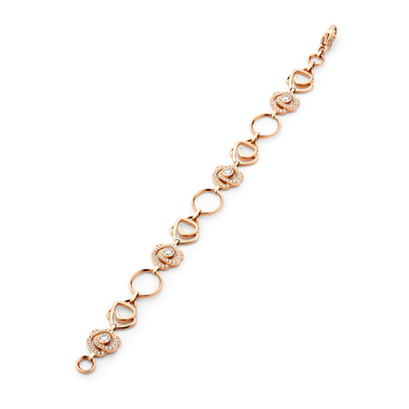 Maymay Rose Classic Rose Gold Diamond Bracelet