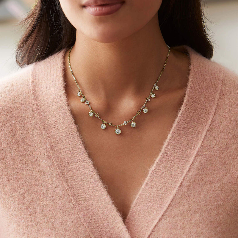 Beach Large Diamond Necklace