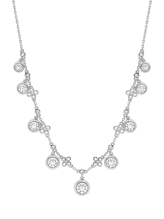 [hidden] Beach Medium Diamond Necklace