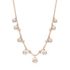 Beach Large Rose Gold Diamond Necklace