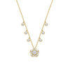 Secret Garden Medium Yellow Gold Diamond Pendant