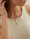 Raindance Diamond Enamel Yellow Gold Pendant