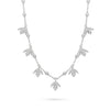 Secret Garden Kite Diamond Platinum Necklace