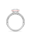 Florentine Ashoka Diamond Platinum Ring