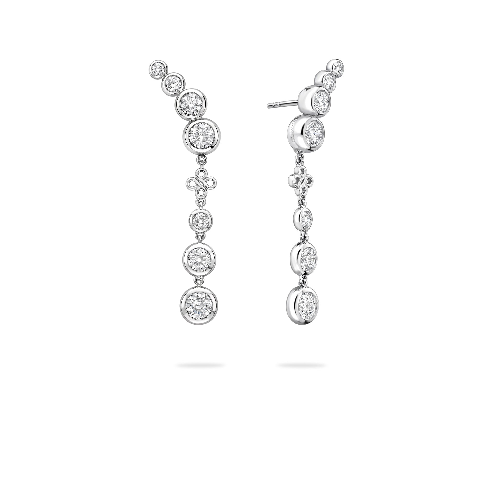 Beach Detachable Long Drop Earrings