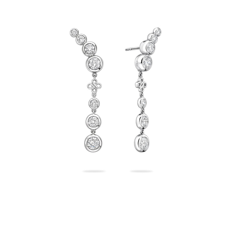 Beach Detachable Long Drop Earrings