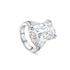 Ashoka Split Shoulder Diamond Platinum Ring
