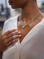 A Family Journey Florence Heart Diamond Platinum Necklace