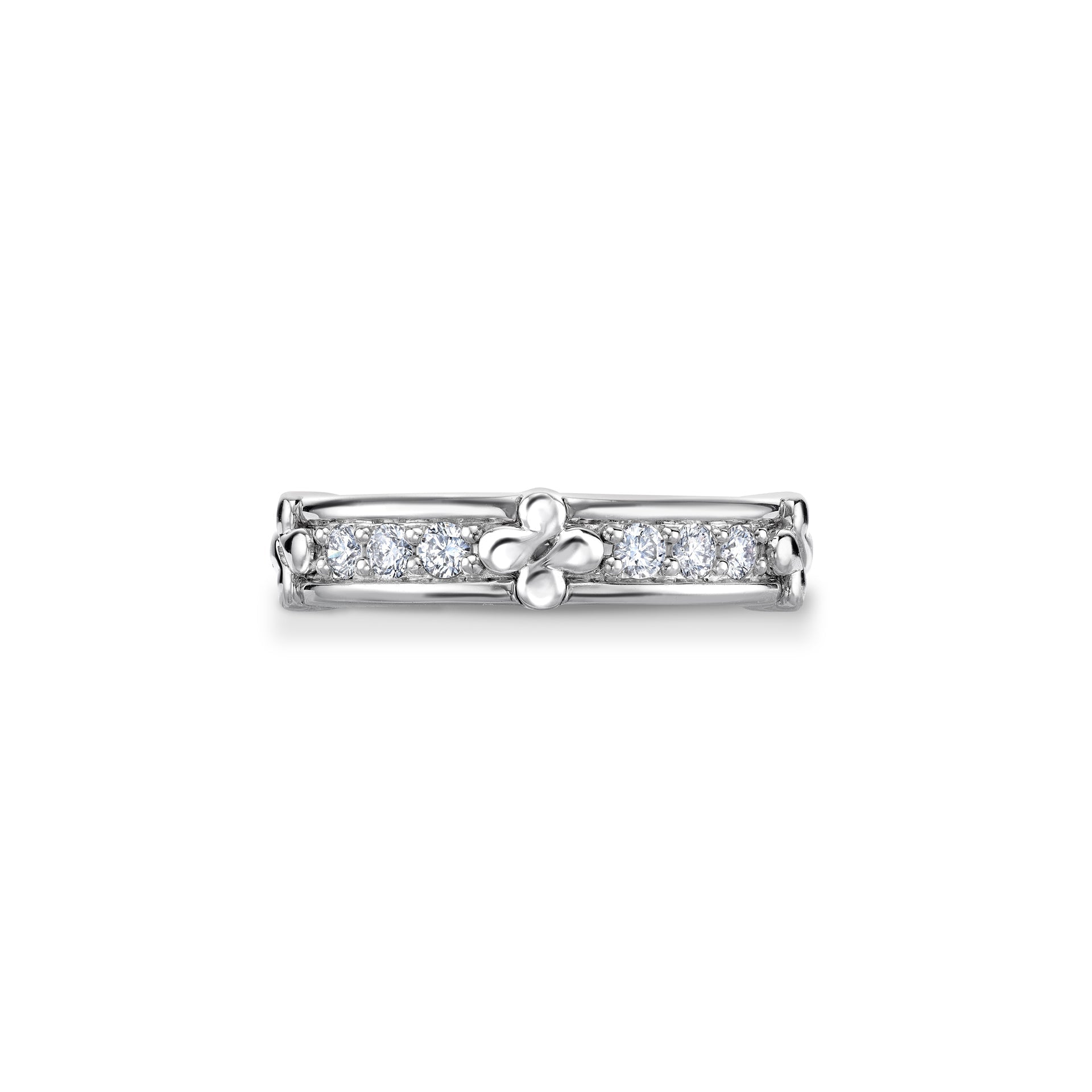 Be Boodles Platinum Diamond Wedding Band | Boodles