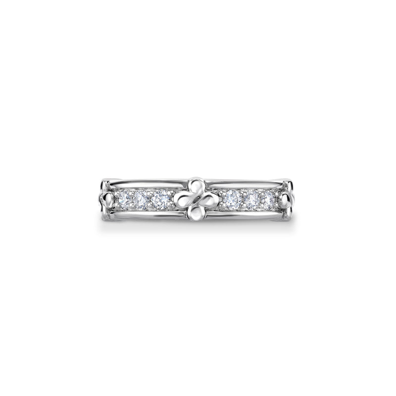 Be Boodles Platinum Diamond Wedding Band | Boodles