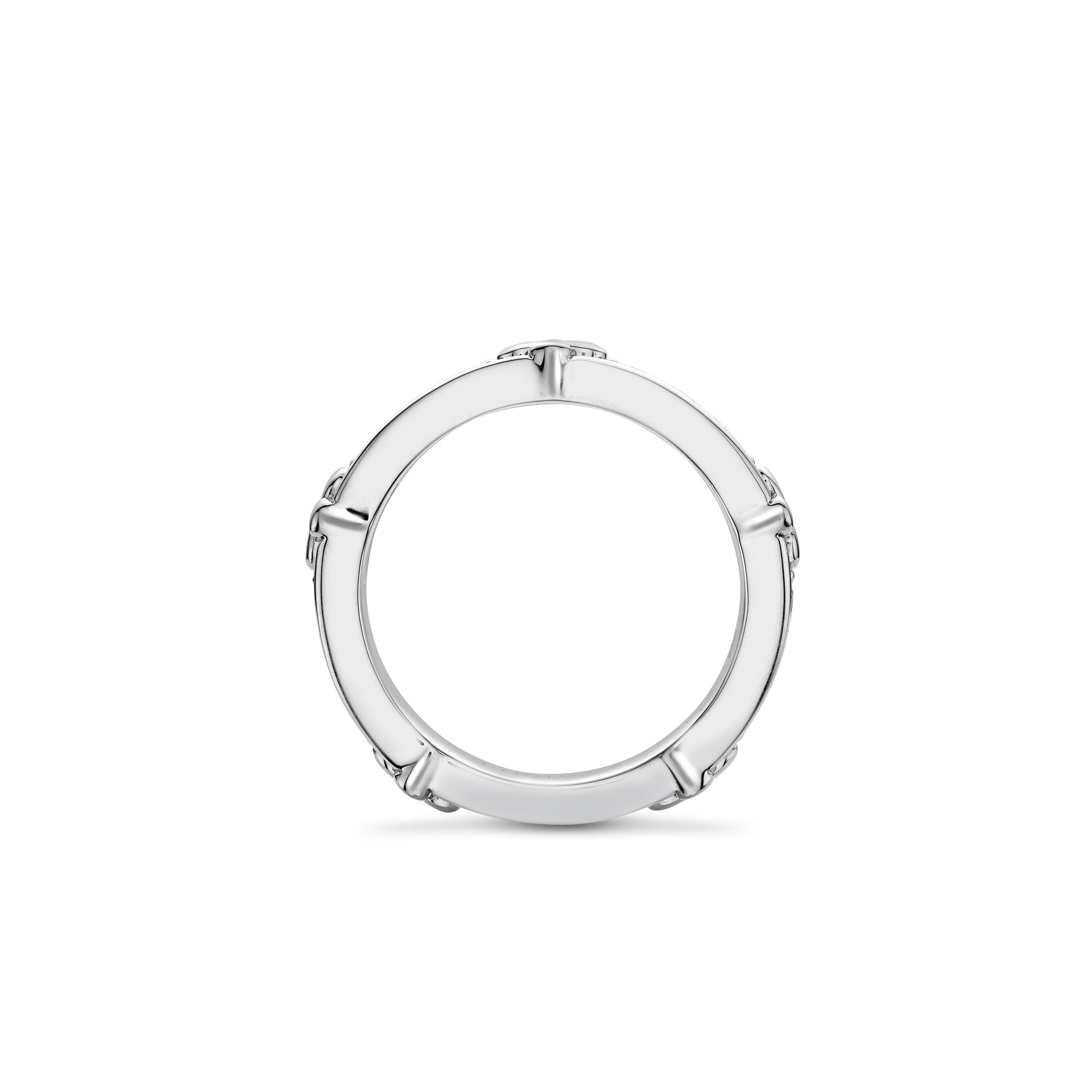 Be Boodles Platinum Diamond Wedding Band | Boodles