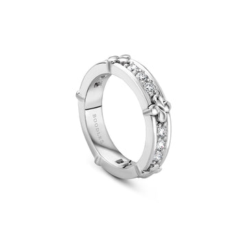 Be Boodles Platinum Diamond Wedding Band