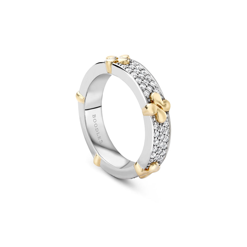 Be Boodles Yellow Gold Diamond Wedding Ring | Boodles