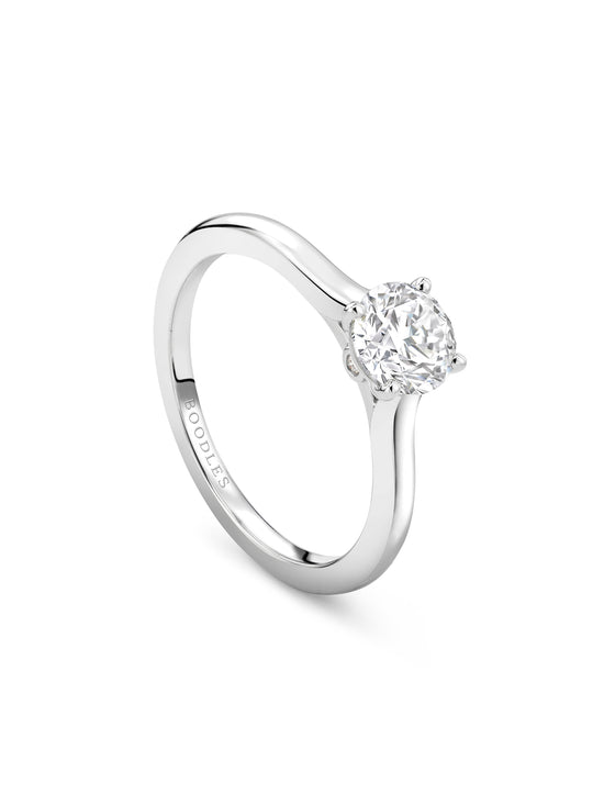 Classic Diamond Engagement Ring