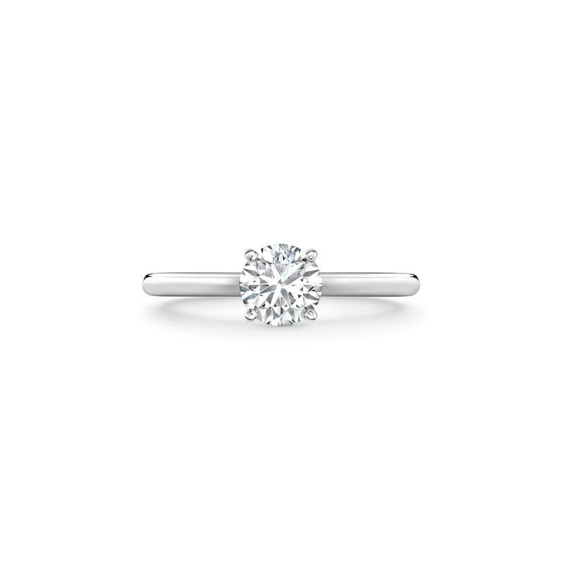 Classic Platinum Diavik Diamond Engagement Ring