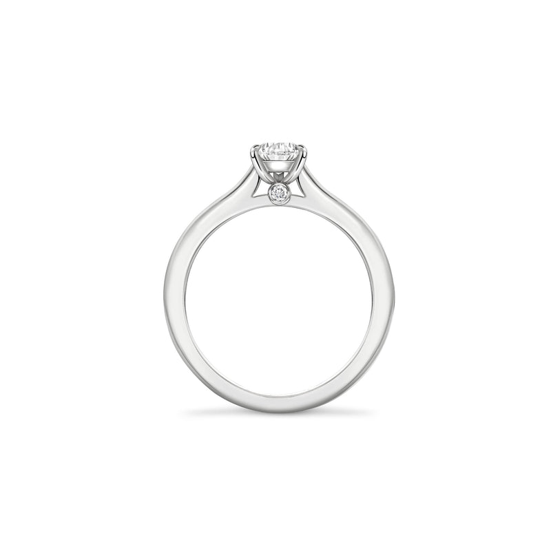 Classic Pear Diamond Platinum Engagement Ring | Boodles