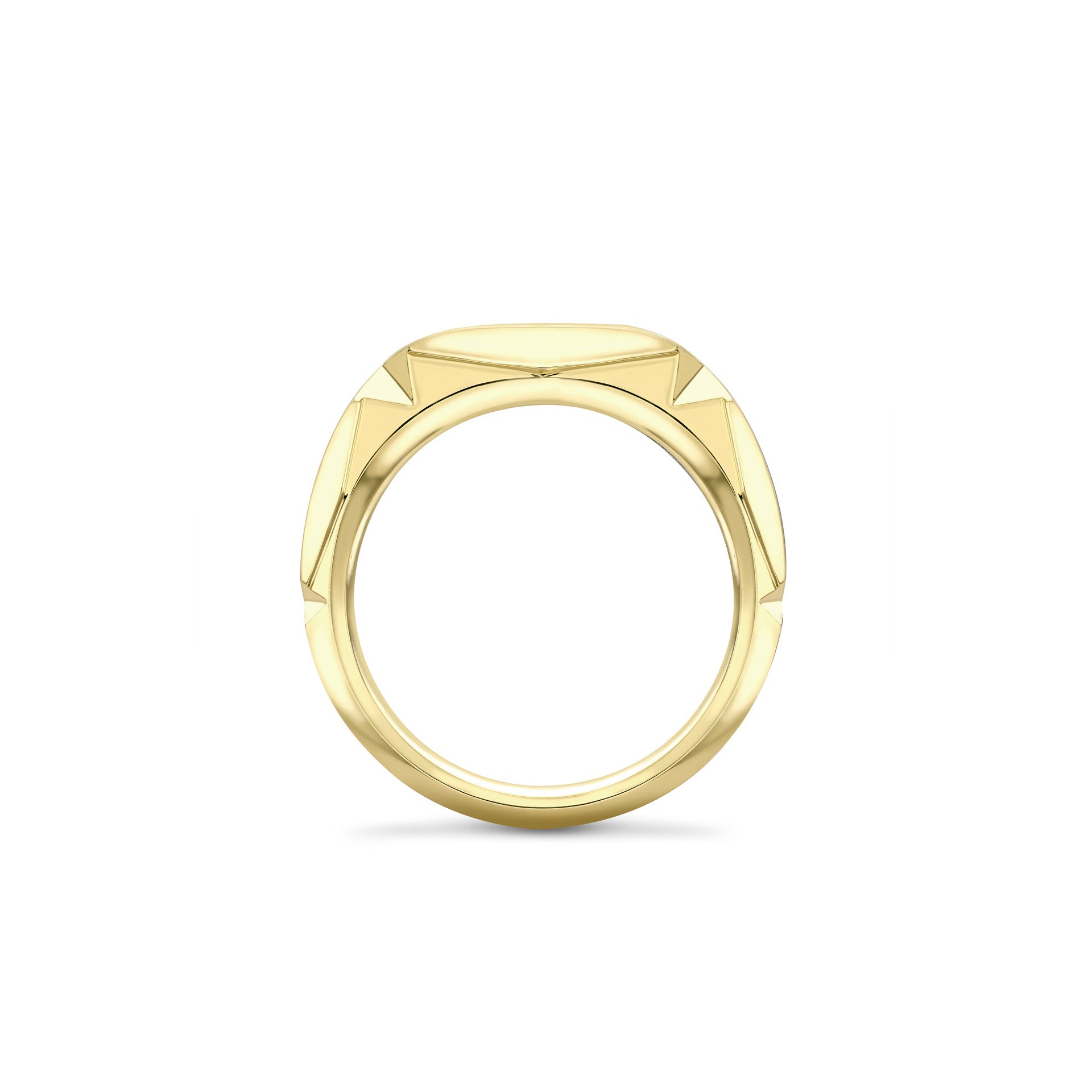 Jazz Ashoka Yellow Gold Ring